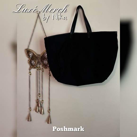 Victoria’s Secret Sequin Showstopper Tote Bag - Pink and Black - Picture 3 of 3